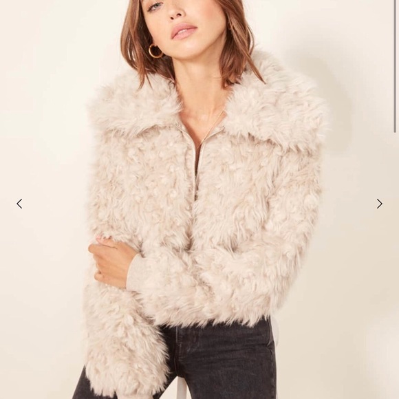 reformation freddie coat